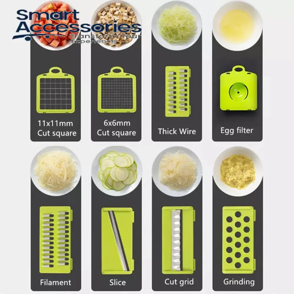 12In1 Multifunctional Vegetable Cutter