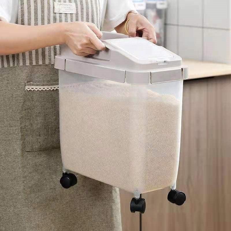 10Kg Rice Storage Container With Wheels