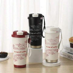 Luxury Insulated Stainless Steel Coffee Mug