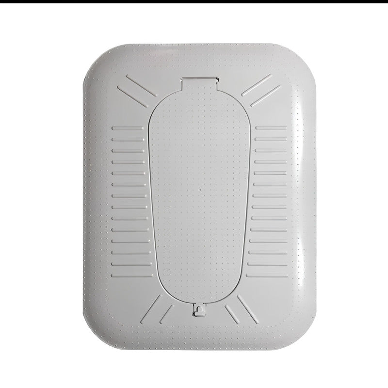 Fully Enclosed Squat Toilet Cover with Foot Step – Odor Stopper and Open Cover Design