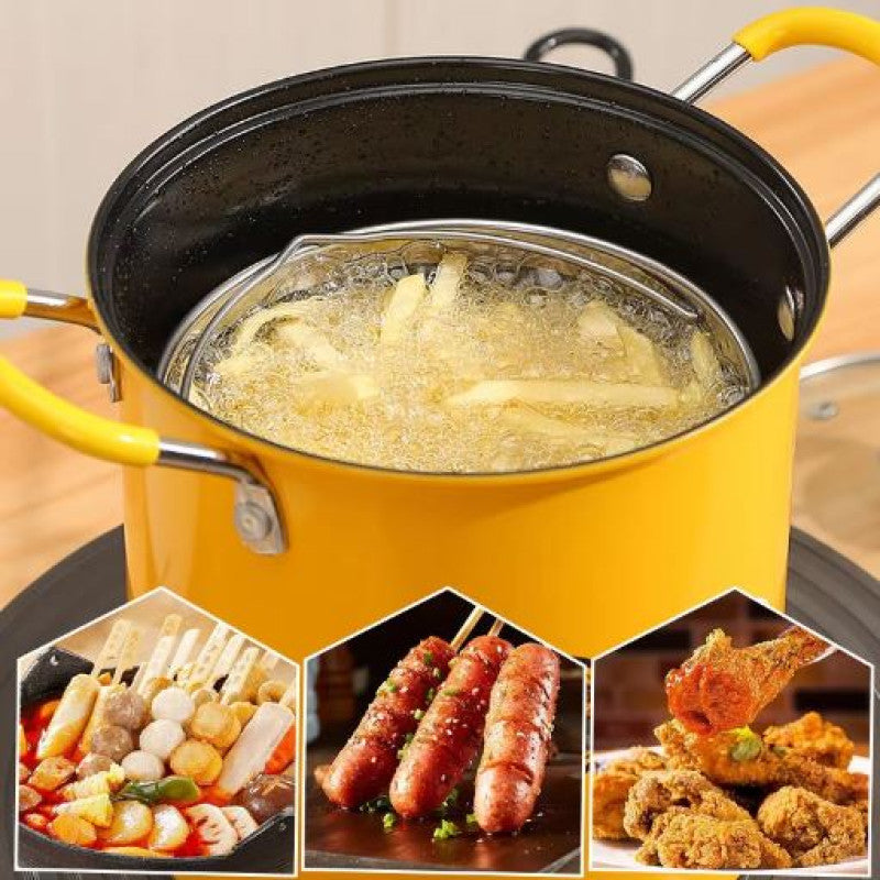 3L Deep Fryer Pot with Basket