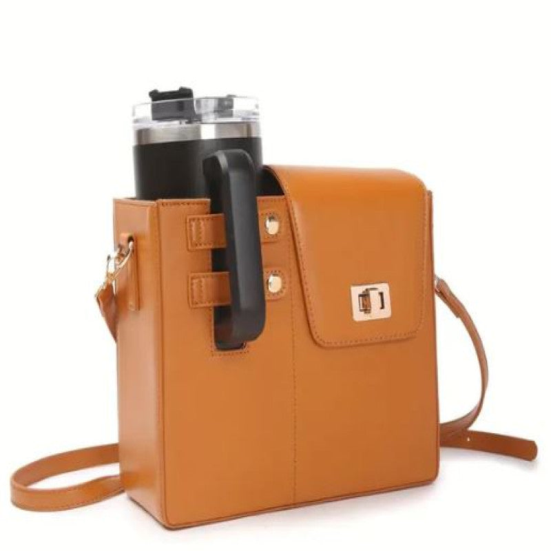 Multipurpose Crossbody Tumblers Holder Bag