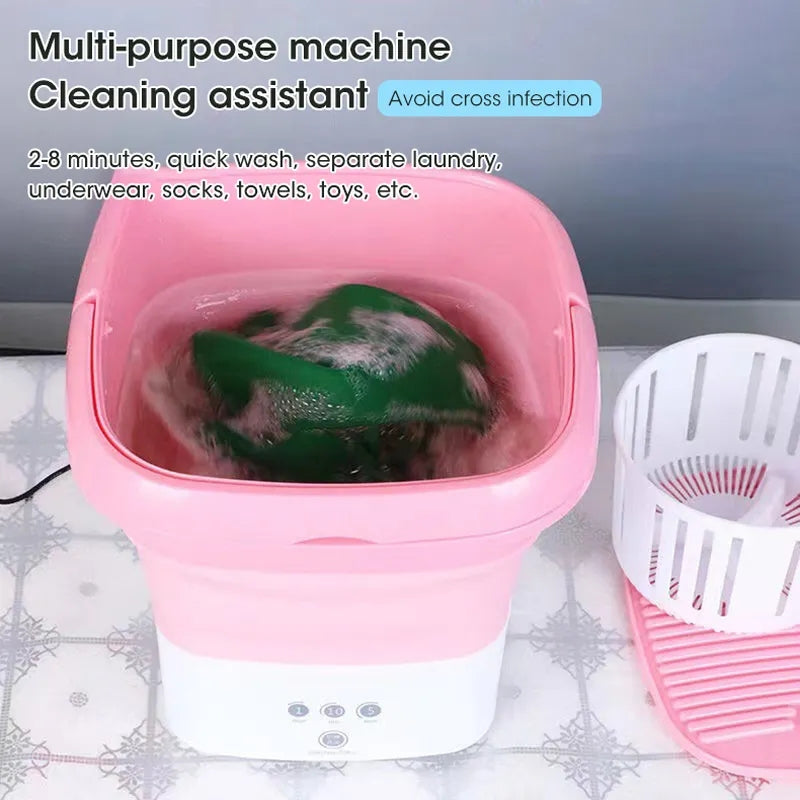 Mini Foldable Washing Machine