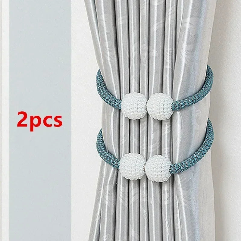 Luxury Pearl Magnetic Curtain Tiebacks (PAIR)