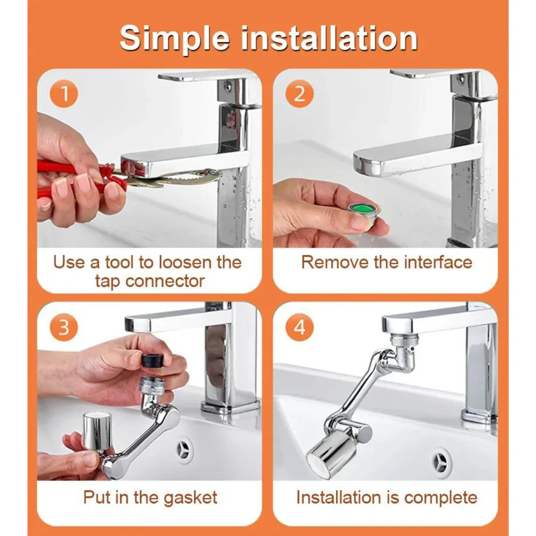 Tap extension faucet