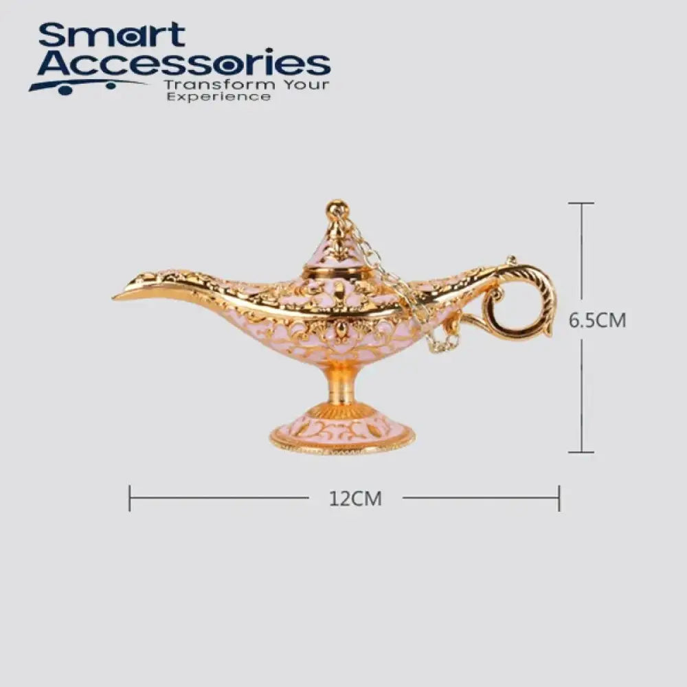 1Pc Aladdin Wishing Lamp Traditional Hollow Out Fairy Tale Magic