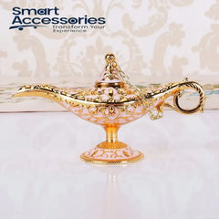 1Pc Aladdin Wishing Lamp Traditional Hollow Out Fairy Tale Magic