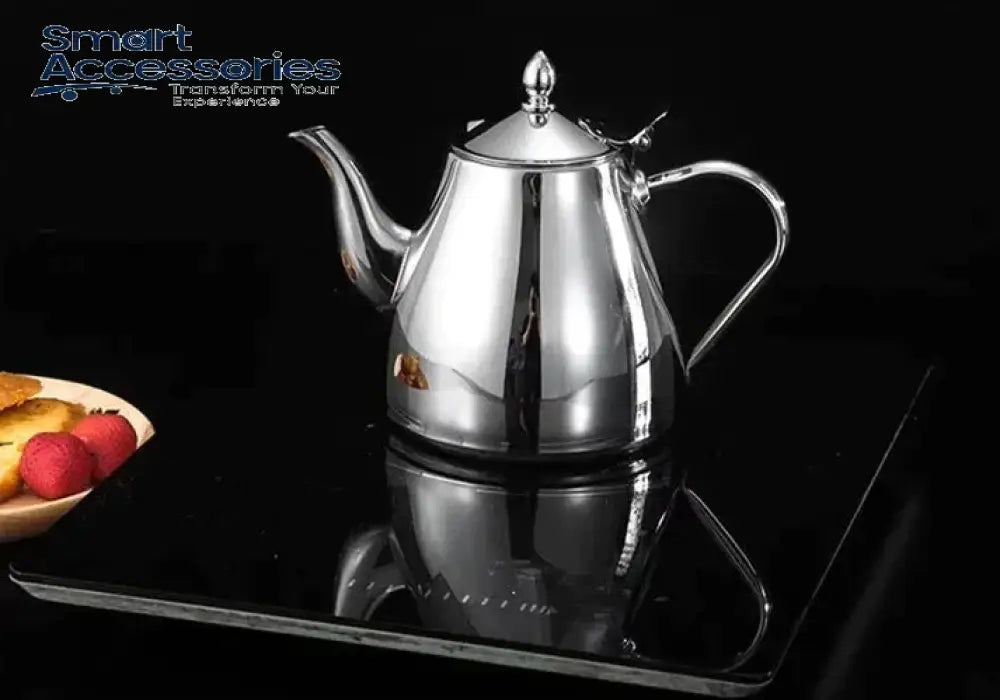 2.0L Stainless Steel Kettle Tea Pot (Only Silver)