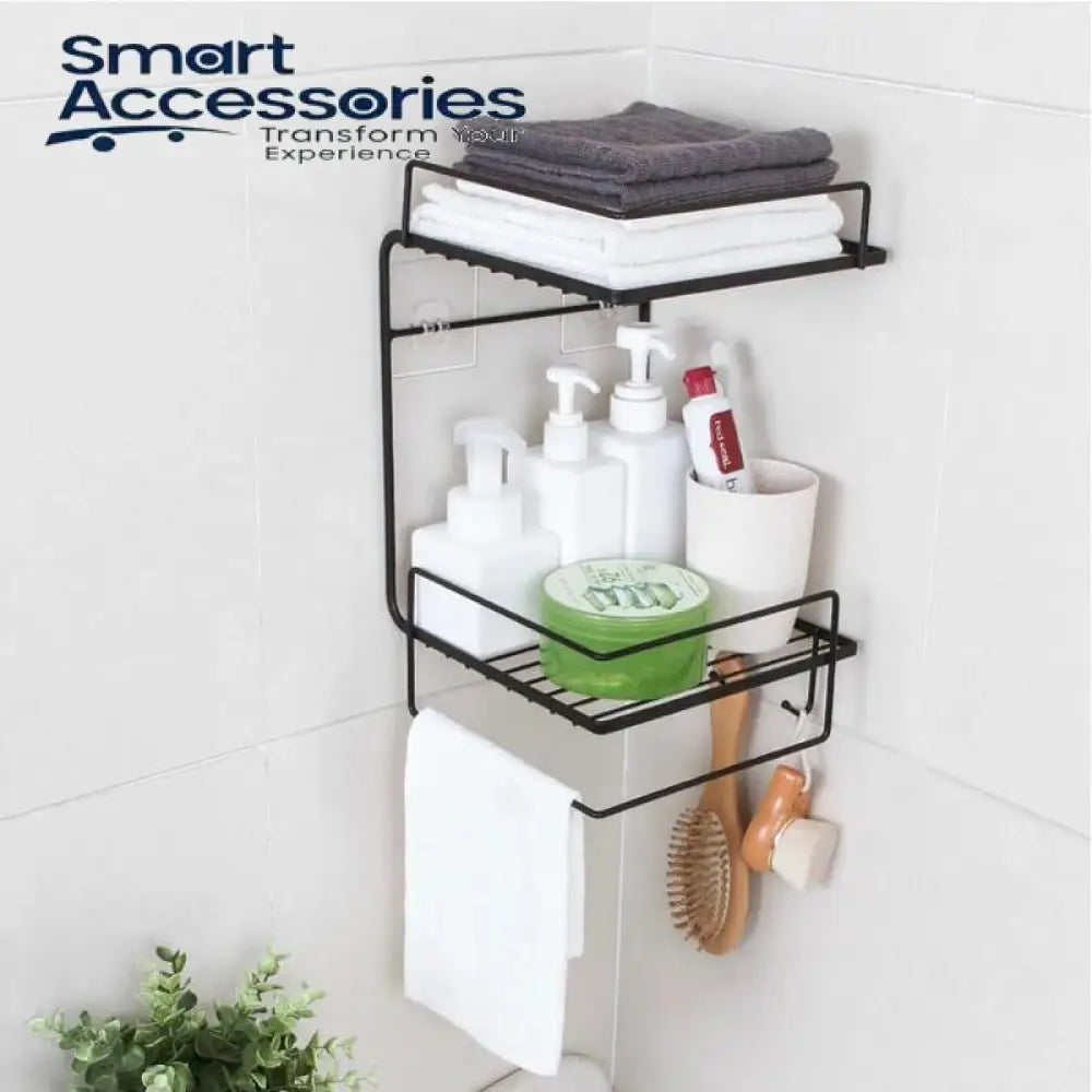 2 Layer Corner Storage Shelves