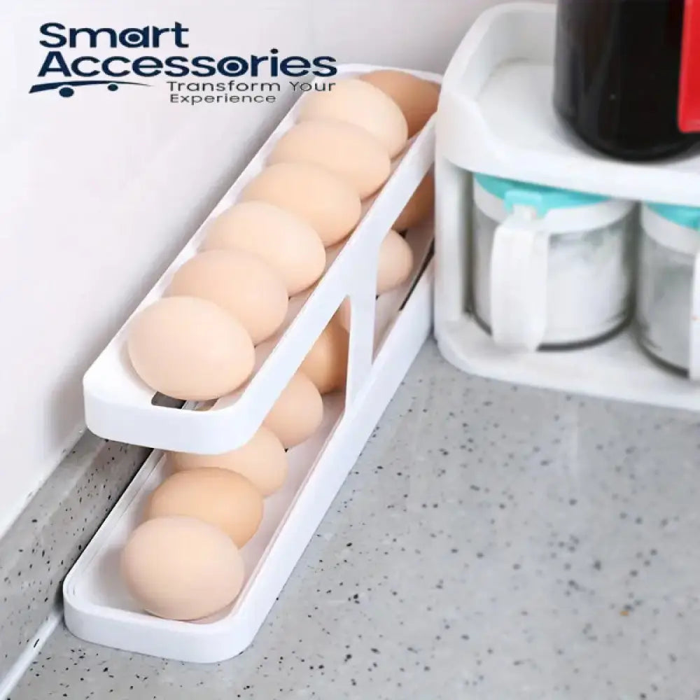 2 Tier Egg Dispenser For Refrigerator