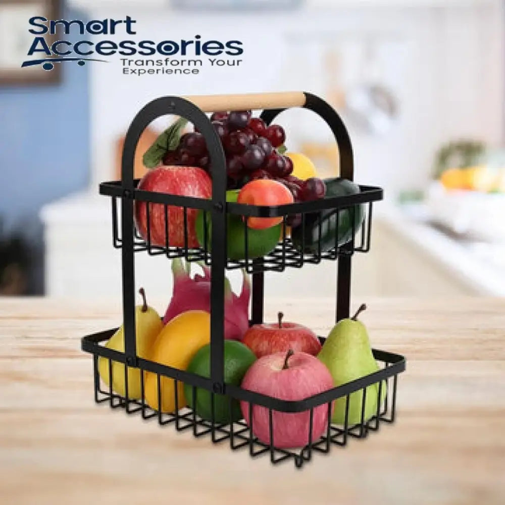 Fruit Key Rack 2-TIER KITCHEN COUNTERTOP FRUIT RACK – Smart Accessories PK