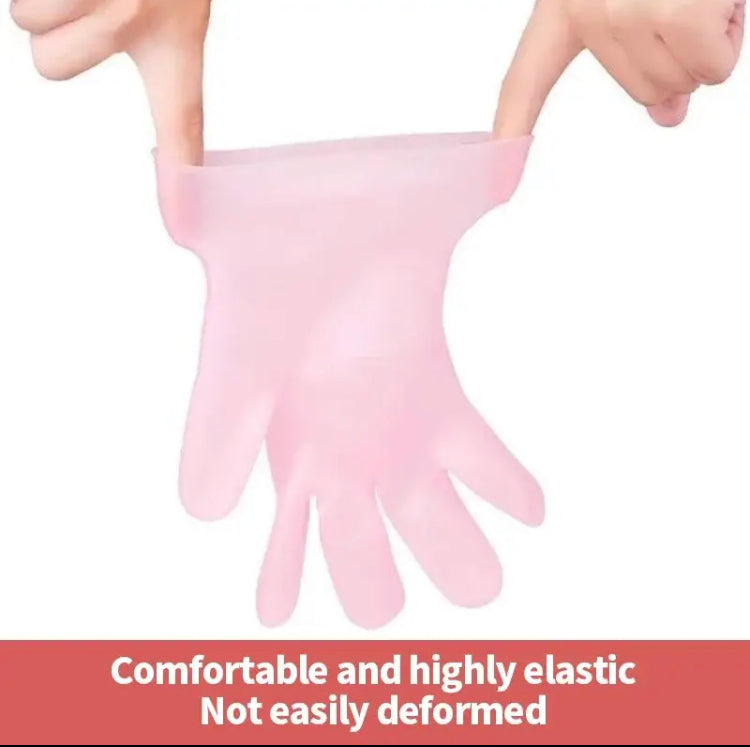 Silicone Gel Moisturizing Gloves