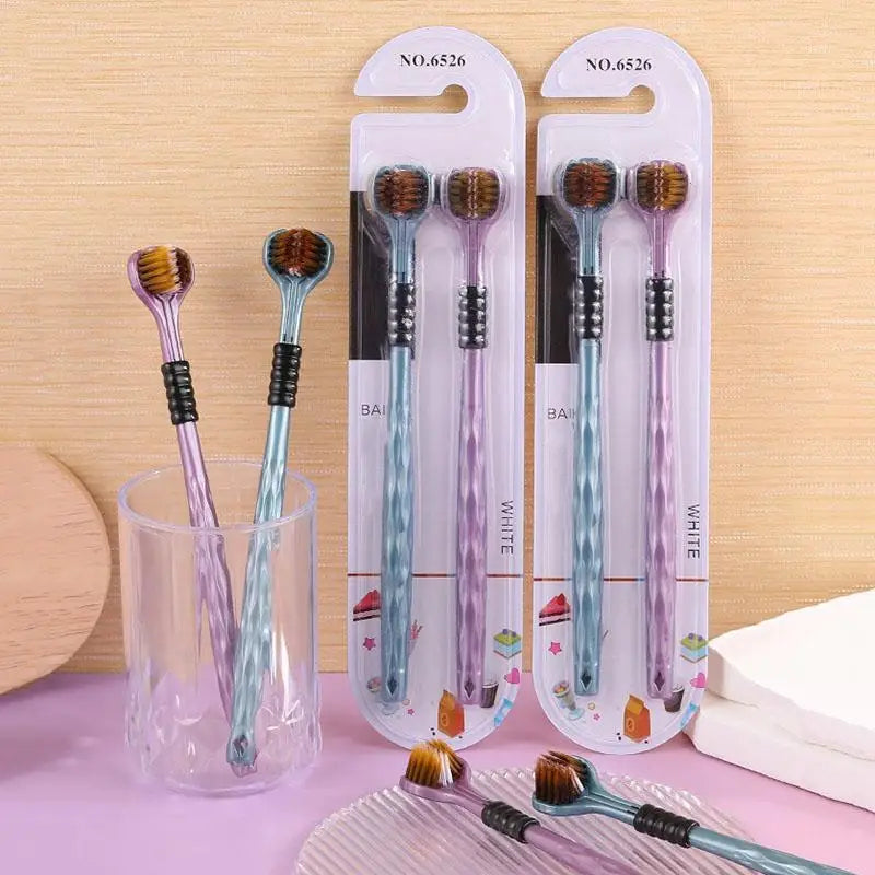 360° Triple Clean Toothbrush (2PCS Pack)