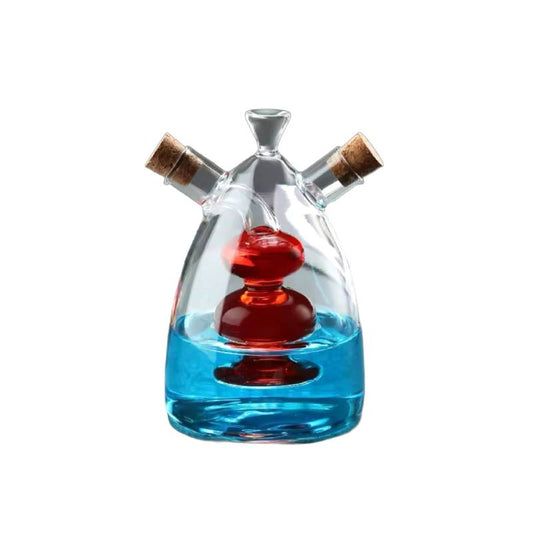 2 in 1 Oil & Vinegar Glass Jar