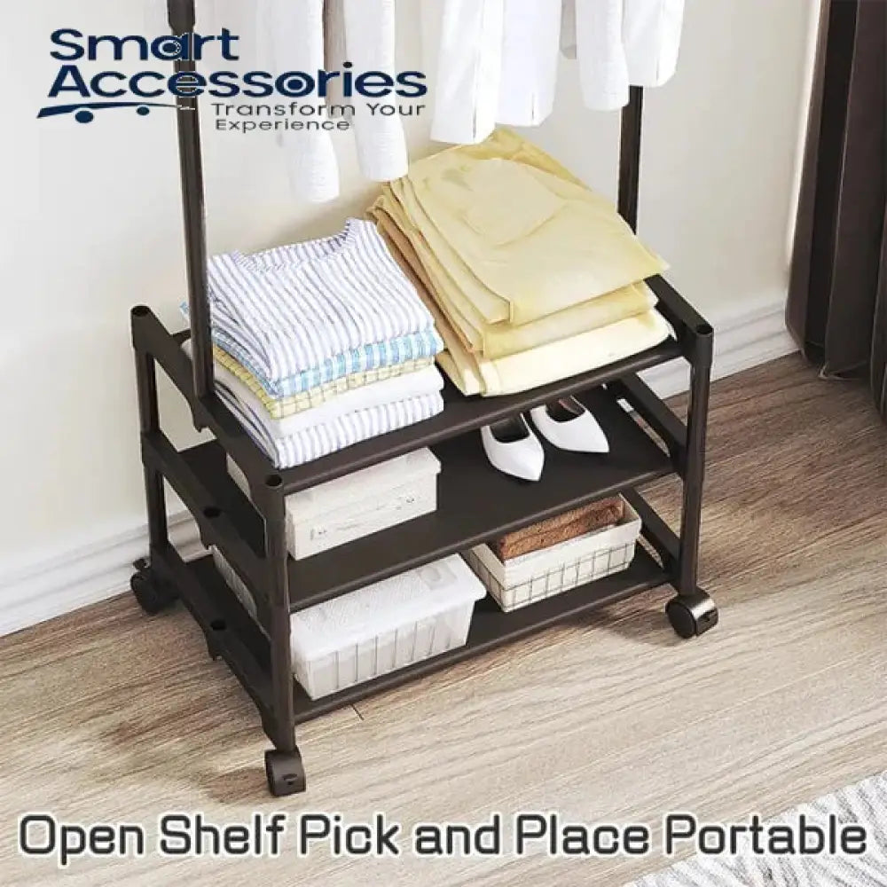 3 Layer Attachable Cloth Rack