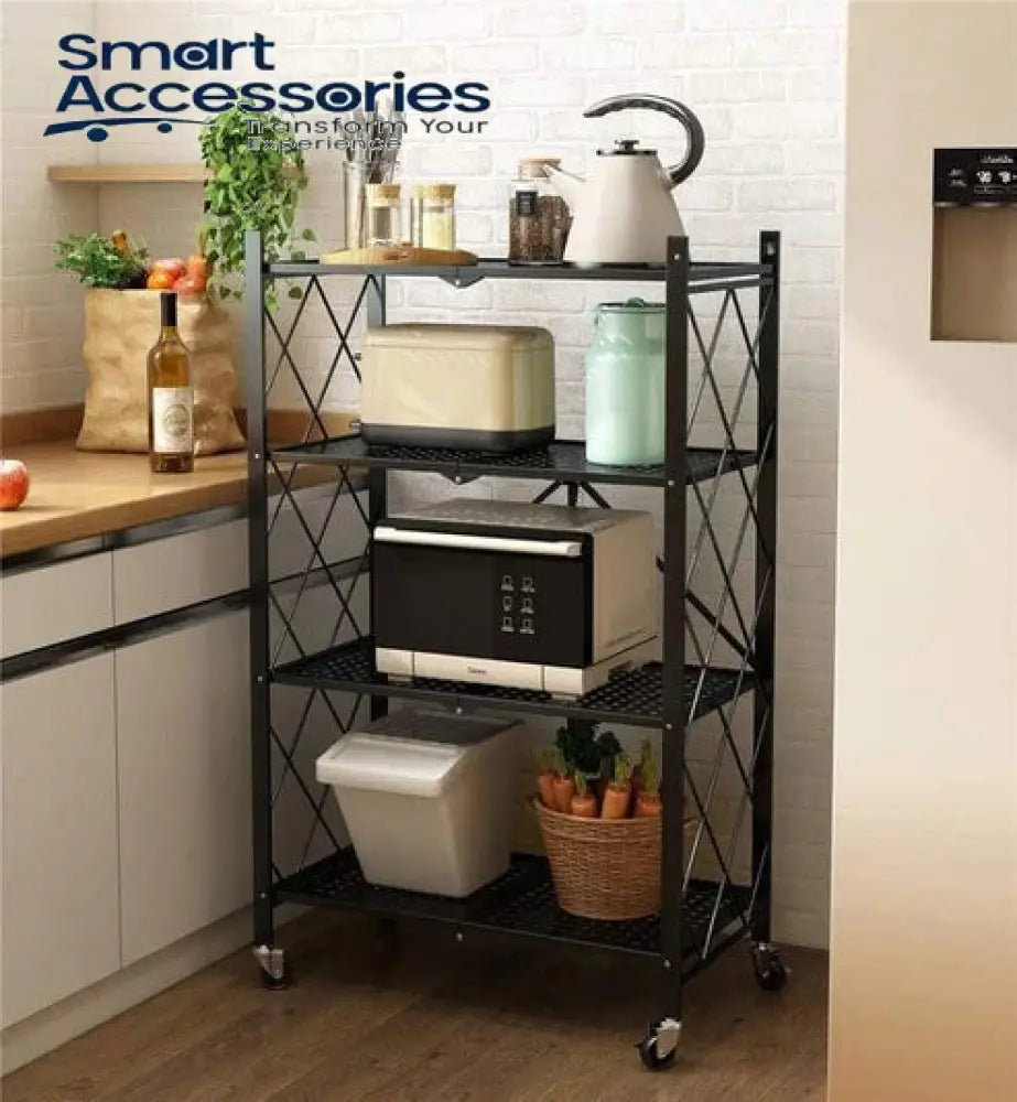 3 Layer Folding Kitchen Rack