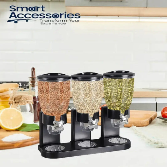 3 Partition Food Storage Dispenser