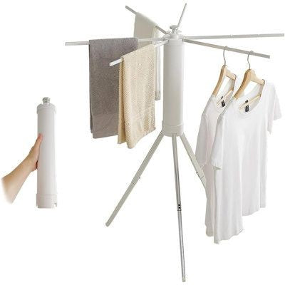 360-Degree Rotating Clothes Drying Rack