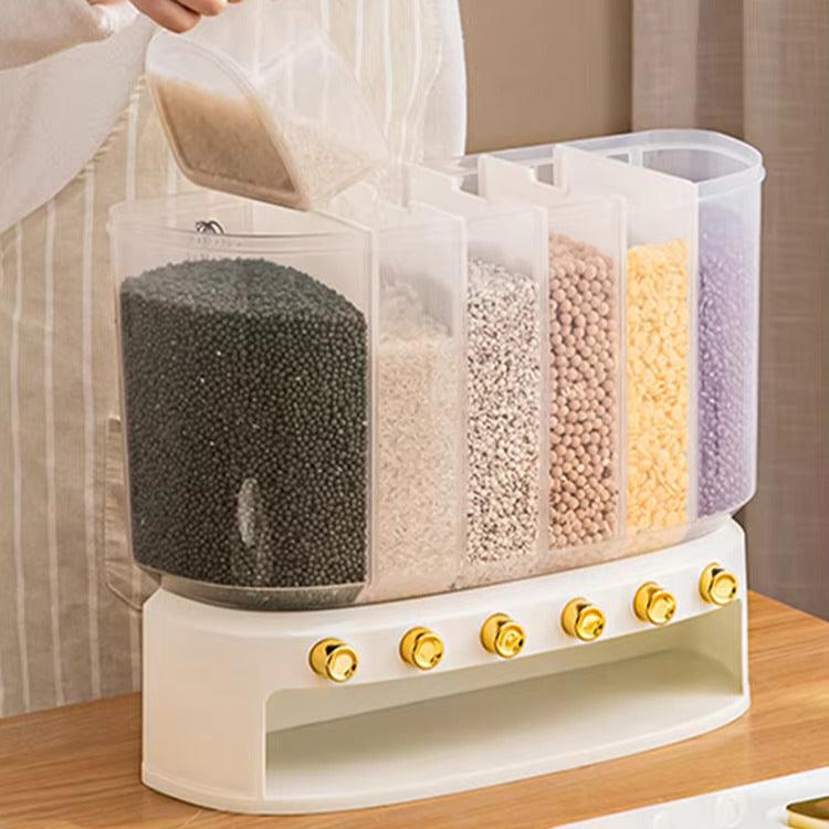 WALL MOUNTED 10KG SEALED RICE CONTAINER