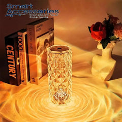 3D Crystal Diamond Led Lamp - Rechargeable