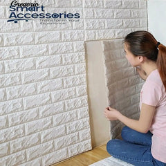 3D Foam Brick Wall Sheets