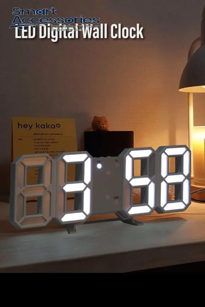 3d Led Digital Clock – Smart Accessories PK