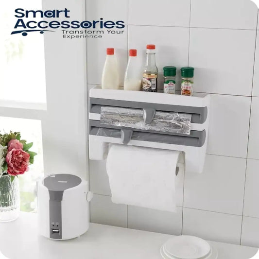 4 In 1 Triple Paper Dispenser Home Accessories