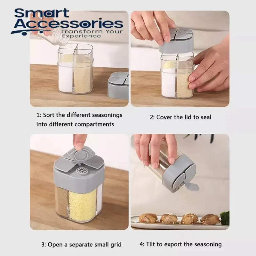 4 In1 Seasoning Shaker Jar