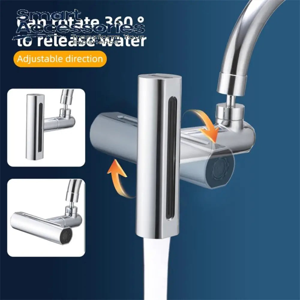 4 Modes Faucet Waterfall Outlet Splash