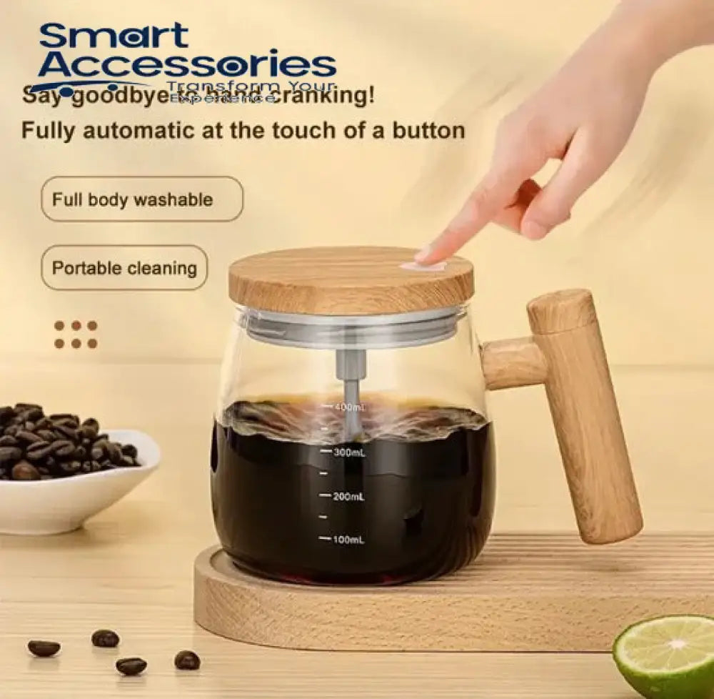 400Ml Electric Mixing Cup Automatic Portable Glass Blender