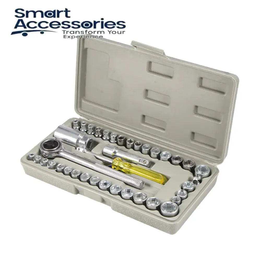 40Pcs Socket Wrench Set