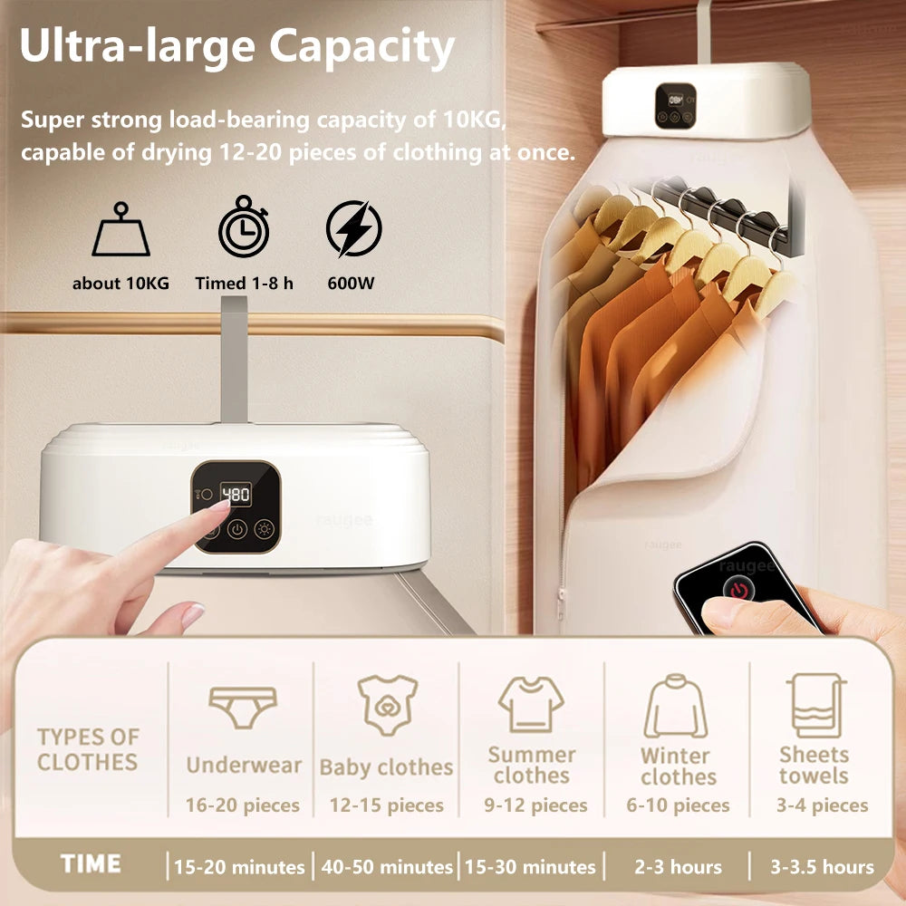 DryPro™ Portable Hot Air Clothes Dryer Bag