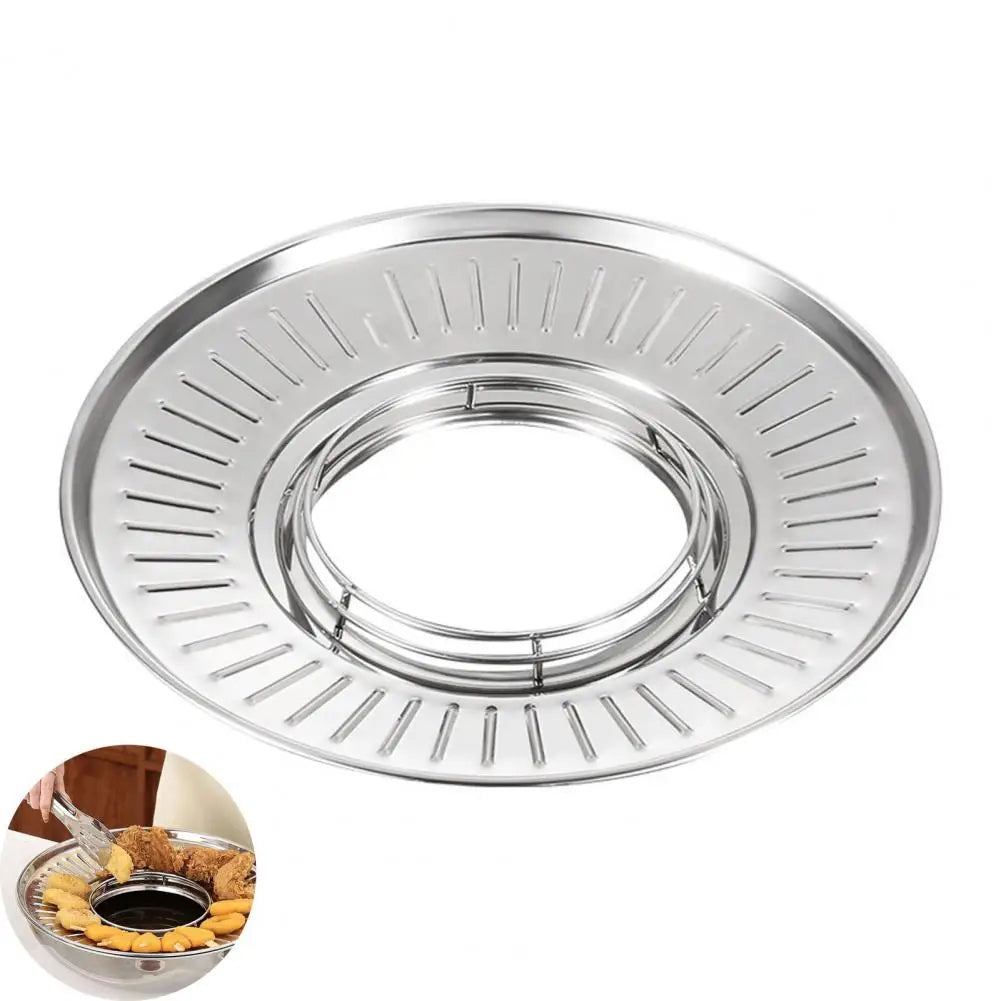 CrispyDrain™ Oil Filter Frying Pan
