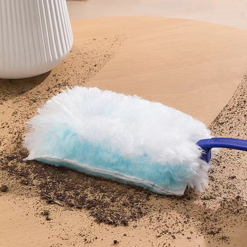 FluffyClean Electrostatic Disposable Duster – Multi-Surface Dust Cleaner