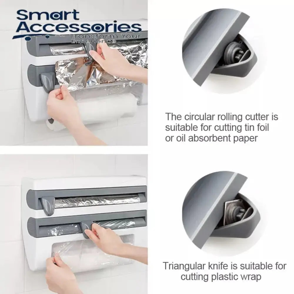 4In1 Wall Paper Dispenser