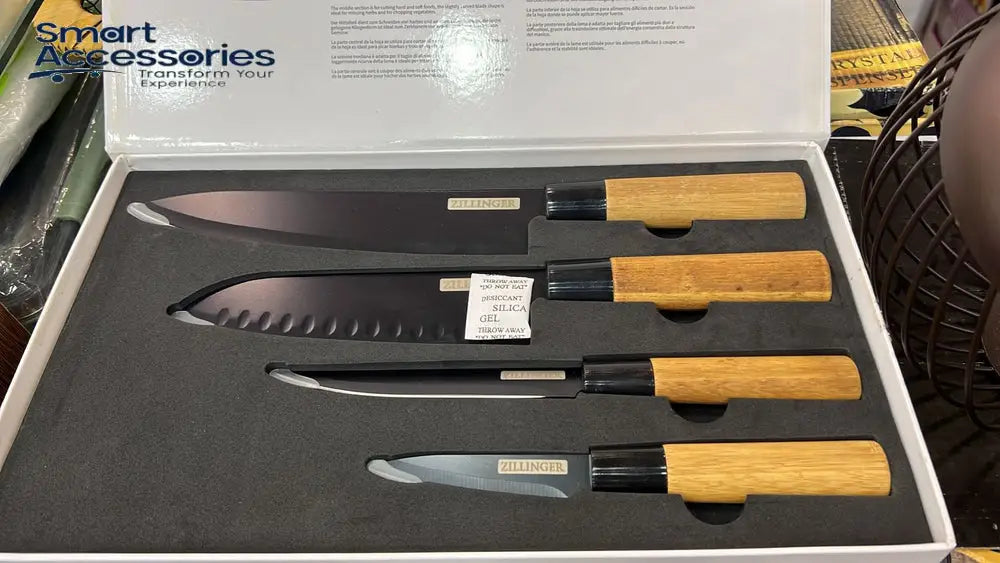 4Pcs Japanese Zillinger Knife Set