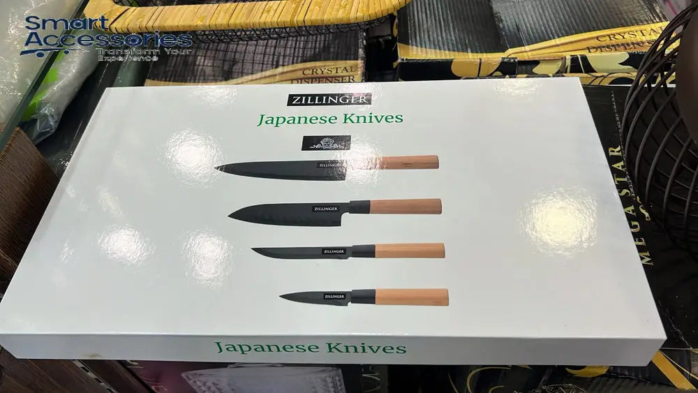 4Pcs Japanese Zillinger Knife Set