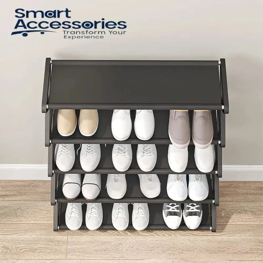 5 Layer Folding Shoe Rack Organizer