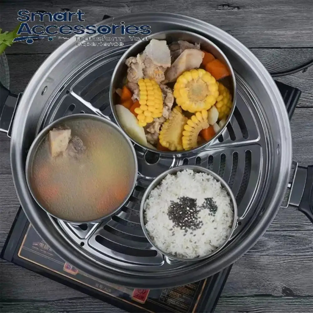 5 Pcs Stainless Steel Bowl Set