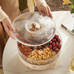 2 LAYER DRY FRUIT STORAGE CONTAINER