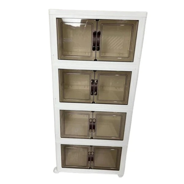 Storium Stackable Storage Cupboard 4-Layer