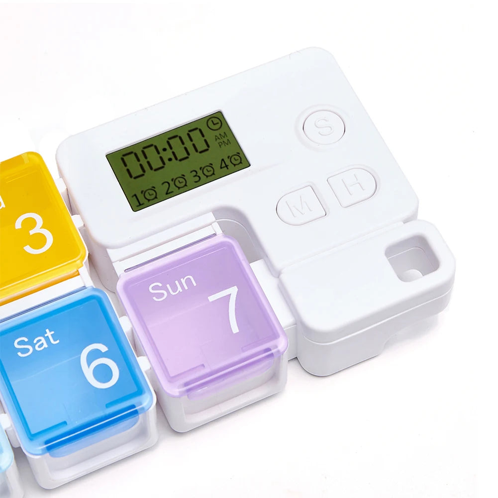 SmartPill™ 7-Day Digital Medicine Organizer with Reminder