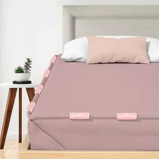 Anti-Slip Bed Sheet Holder Clips – Secure Mattress Sheet Fasteners