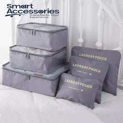 6 Pcs Travel Packing Organizer