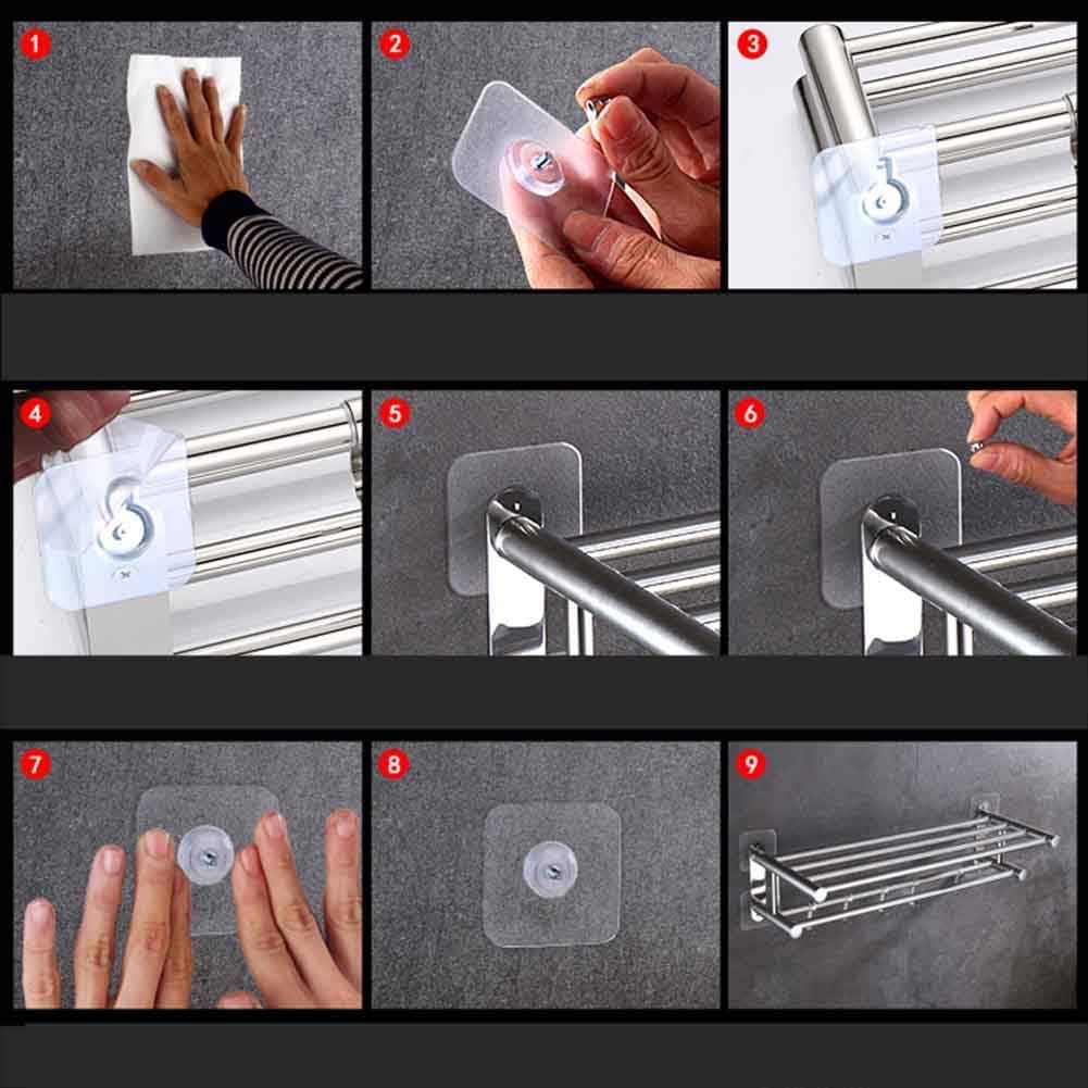 Wall Mounted Towel Rack