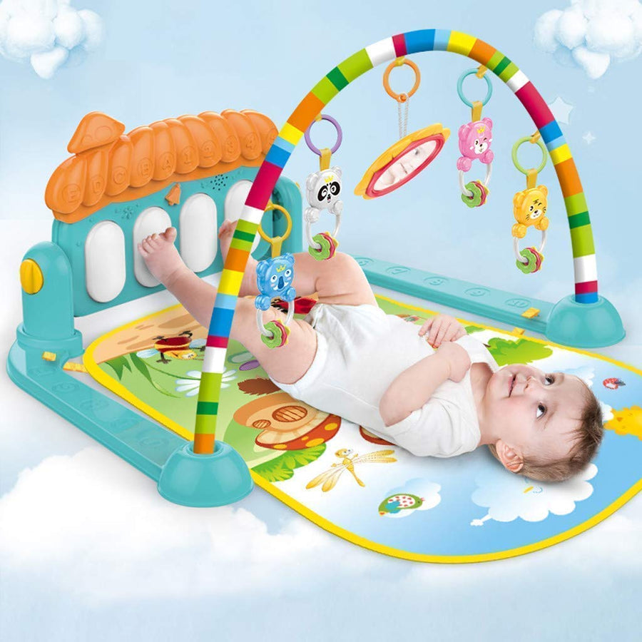 Musical Piano Baby Fitness Rack & play mat