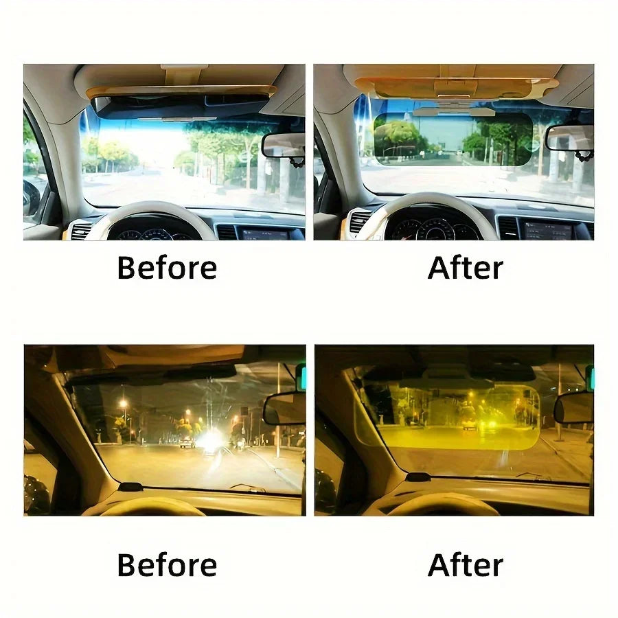 DriveShade Pro™ | Adjustable Anti-Glare Driving Visor