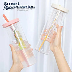 700Ml Fruit Infuser Water Bottle Portable Sports Lemon Juice