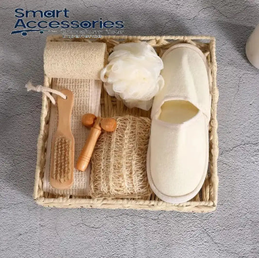 8 Pcs Set With Bathroom Slipper & Hand Towel