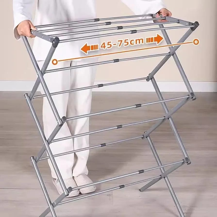 Premium Foldable Cloth Drying Rack – Space Saving